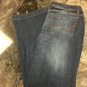 Faded Glory Stretch Flare Classic Jean - Size 12 Tall